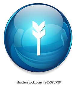 Target aim sign icon