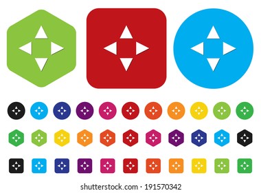 Target aim symbol
