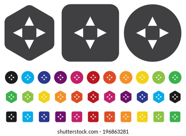 Target aim symbol
