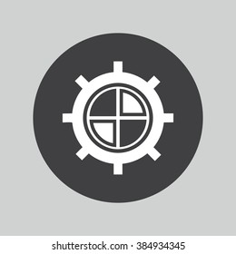 Target aim symbol