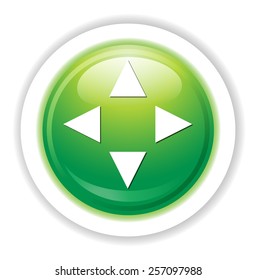 Target aim symbol icon
