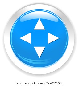 Target aim symbol icon