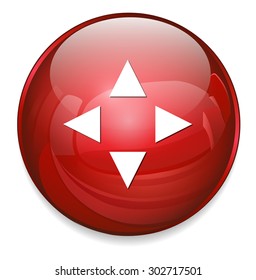 Target aim symbol icon