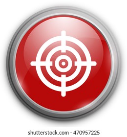 Target aim symbol icon
