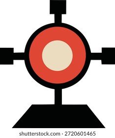 Diseño de icono de Vector de símbolo de objetivo