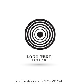 Target, Aiming, Accuracy & Success Logo. Symbol & Icon Vector Template.