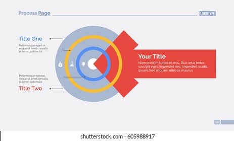 Target and Arrow Diagram Slide Template