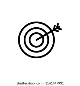 Target with arrow icon.