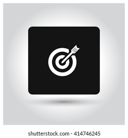 Target with arrow icon