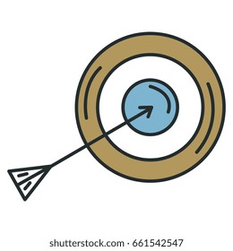 target with arrow icon