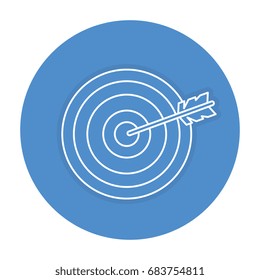 target with arrow icon