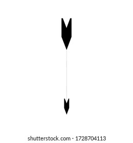 target arrow icon or logo isolated sign symbol vector illustration - high quality black style vector icons

