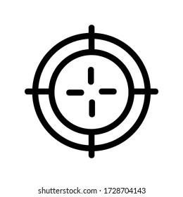 target arrow icon or logo isolated sign symbol vector illustration - high quality black style vector icons
