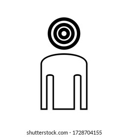 target arrow icon or logo isolated sign symbol vector illustration - high quality black style vector icons
