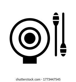 Target Arrow icon or logo isolated sign symbol vector illustration - high quality black style vector icons

