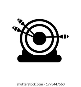 Zielarmsymbol oder -logo, einzelne Zeichensymbole, Vektorgrafik - hochwertige Vektorsymbole mit schwarzem Stil
