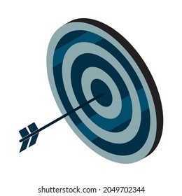 target with arrow icon style