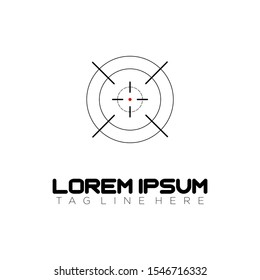 target with arrow logo design
