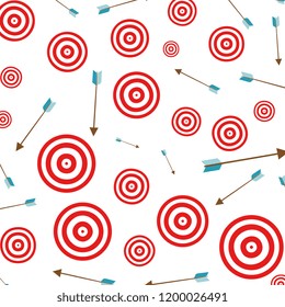target with arrow pattern