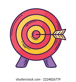 target and arrow success icon