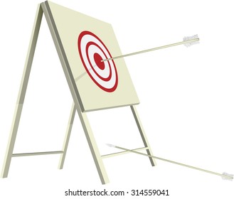 Target and arrows