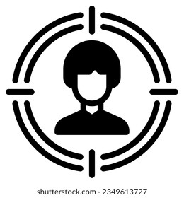 Target Audience icon can be used for app, web, etc