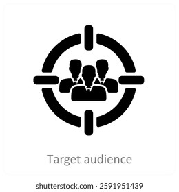 Target Audience and target icon concept