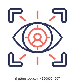 Target Audience Icon Element for Design