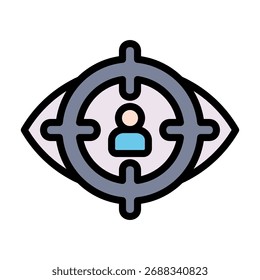 Elemento De Ícone De Público-Alvo Para Design