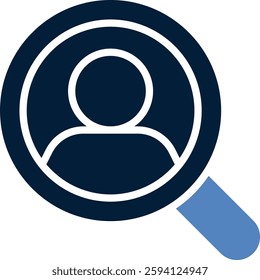 Target Audience Icon for Market Segmentation and Business Strategy