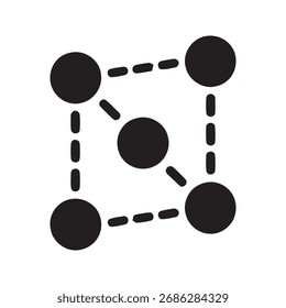 Icono de la audiencia objetivo que representa el enfoque del Cliente Investigación de marketing Estrategia de negocios Perfil del consumidor Personalización Análisis de segmentación Concepto Diseño