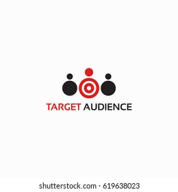 Target Audience logo template designs