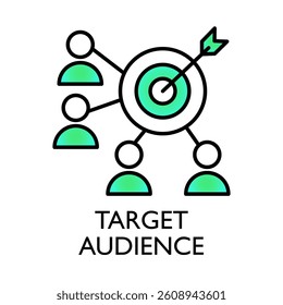 Target Audience – People and Target Representing Customer Segmentation