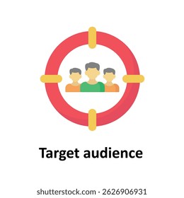 Target audience Vector icon which can easily modify or edit 

