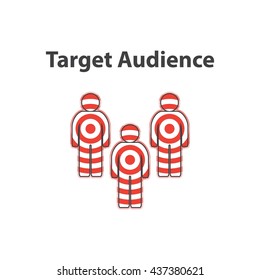 Target Audience - vector illustration