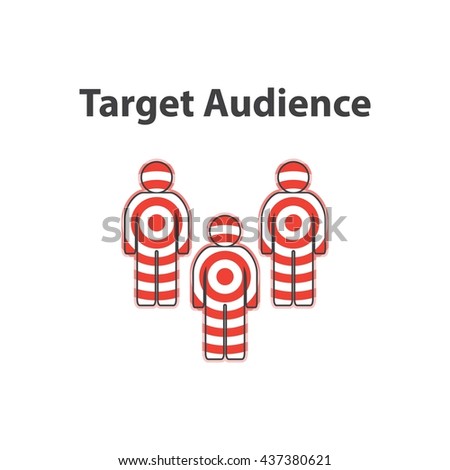 Target Audience - vector illustration