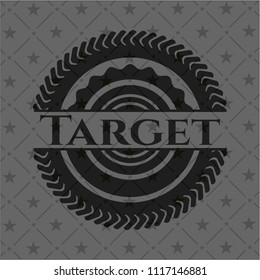 Target black emblem