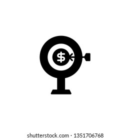 target black and white icon