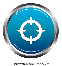 Target Blue Icon