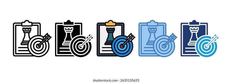 Target Board Icon Element For Design