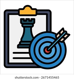 Elemento De Ícone De Quadro De Destino Para Design