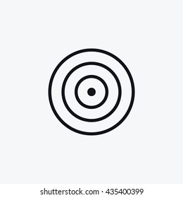 Target board line icon