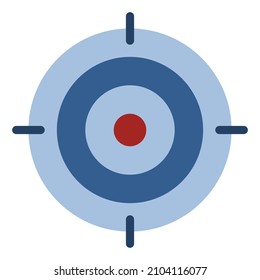 target bulls eye bullseye aim focus business plan icon