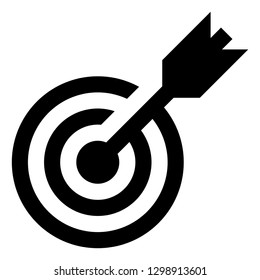Target Bullseye Vector Icon