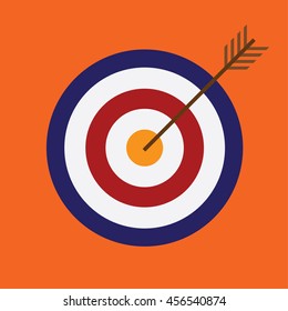 target. business design concept.