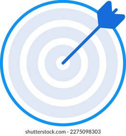 Target business icon with black outline style. symbol, set, web, line, technology, internet, design. Vector Illustration