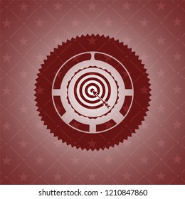 target, business icon inside red emblem
