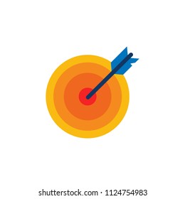 Target Business Strategy Logo Icon Design