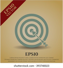 Target (Business) vector icon