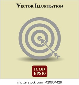 Target (Business) vector icon